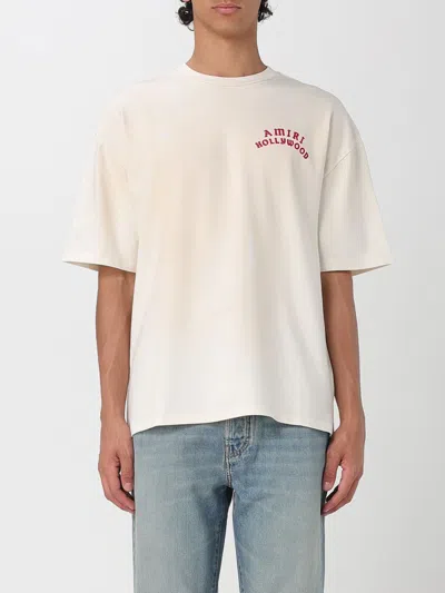 Amiri Hollywood Oversized T-shirt In Neutral