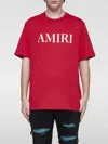 AMIRI T-SHIRT AMIRI MEN COLOR RED,F77479014