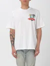 Amiri White Crewneck Printed T-shirt In White