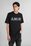 Amiri Men's Stencil T-shirt In Black