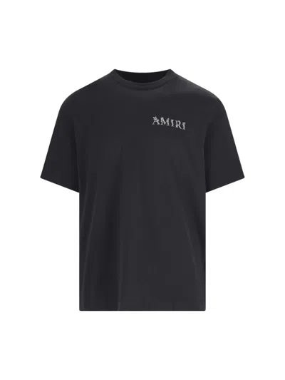 Amiri T-shirt In Black