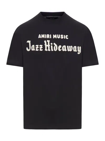 AMIRI T-SHIRT  CON LOGO AMIRI JAZZ HIDEAWAY