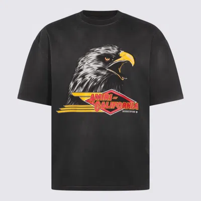 AMIRI AMIRI BLACK COTTON T-SHIRT