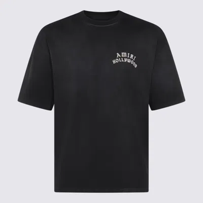 AMIRI AMIRI BLACK COTTON T-SHIRT
