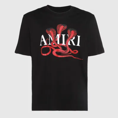 Amiri T-shirt E Polo In Black