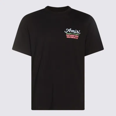 AMIRI AMIRI BLACK COTTON T-SHIRT