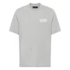 Amiri Bones Stacked Cotton T-shirt In Gray
