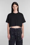 Amiri T-shirt In Black Cotton In Black