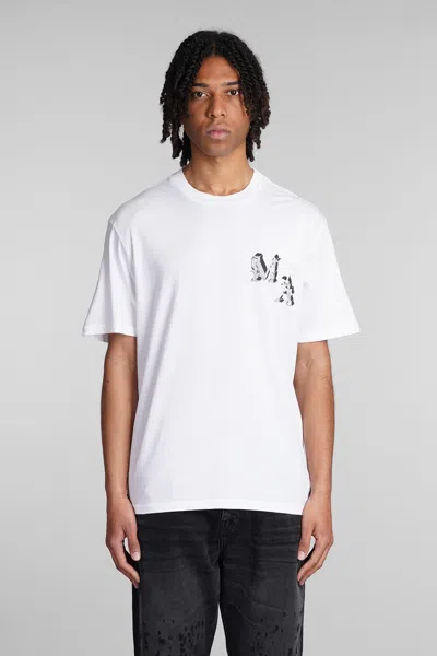 Amiri T-shirt In White Cotton