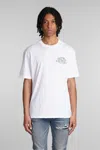 Amiri Man T-shirt White Size L Cotton In White