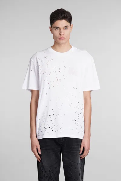 Amiri T-shirt In White Cotton