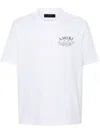 Amiri Man T-shirt White Size Xxl Cotton In White