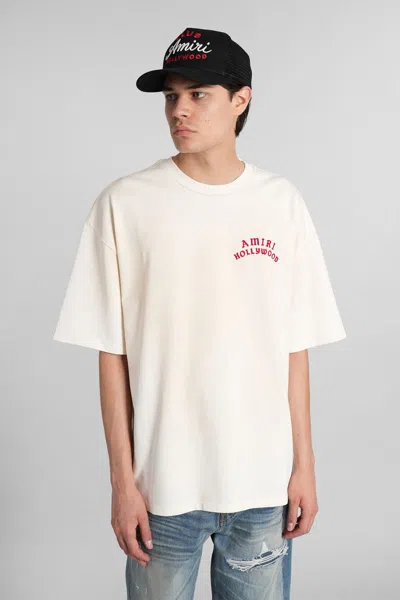 Amiri Hollywood Oversized T-shirt In Neutral
