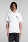Amiri Man T-shirt White Size L Cotton In White