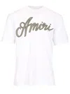 Amiri Script Logo Graphic T-shirt In White