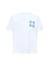 Amiri Ma Quad Printed Cotton T-shirt In White