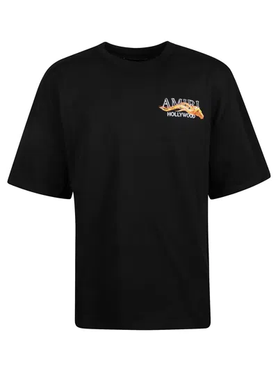 Amiri T-shirt With Logo In Black