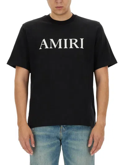 Amiri T-shirt With Logo In Black