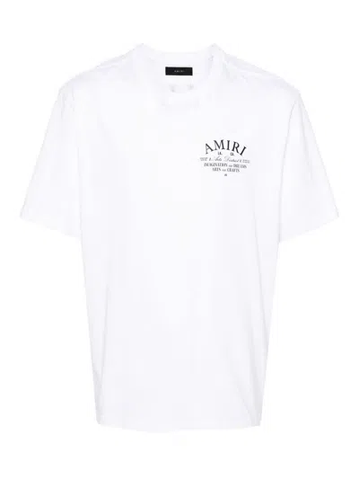Amiri T-shirt With Print In White