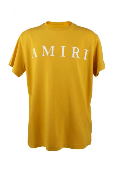 Amiri T Shirt In Yellow