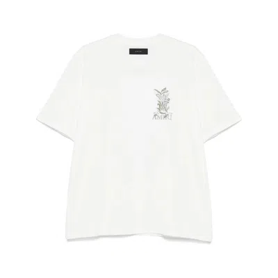 Amiri Garden-print T-shirt In White