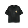 Amiri Eagle Crystal Embellished Oversize Graphic T-shirt