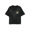 Amiri Eagle Crystal Embellished Oversize Graphic T-shirt