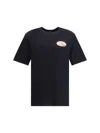 Amiri Graphic Print Cotton T-shirt With Multicolored Back In Black