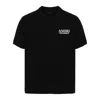 Amiri Mens Black Bones Stacked Short-sleeve Cotton-jersey T-shirt