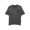 Amiri Men Cotton T-shirt With Embroidery In Gray