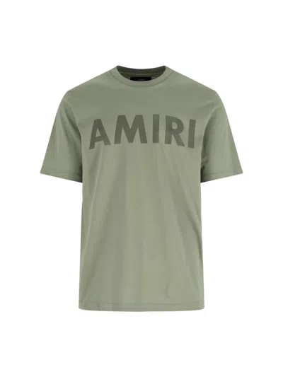 Amiri T-shirts And Polos In Green