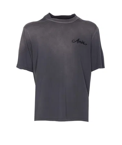 Amiri T-shirts And Polos In Gray