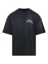 Amiri Men Salte Cotton Oversize T-shirt In Black