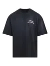 Amiri Men Salte Cotton Oversize T-shirt In Black