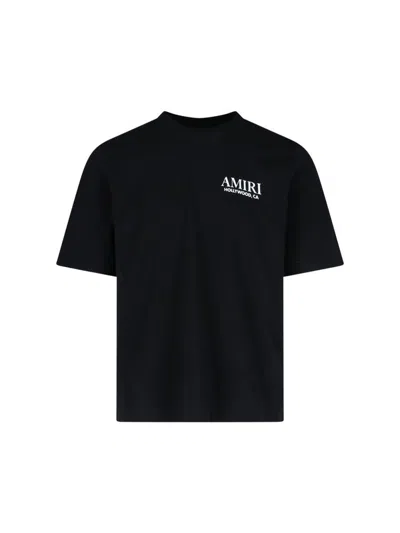 Amiri T-shirts And Polos In Black