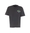 Amiri Logo Graphic Print Crewneck T-shirt In Black
