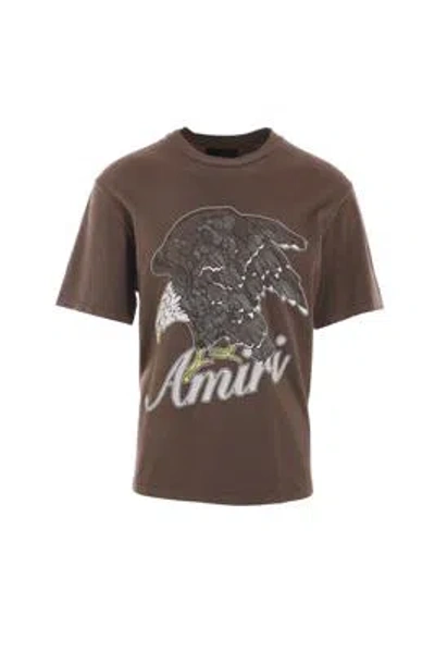 Amiri T-shirts And Polos In Slate Black