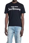 Amiri Short-sleeved Round Collar T-shirt In Black