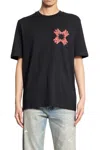 Amiri Black Cotton Jersey Ma Quad T-shirt In Black