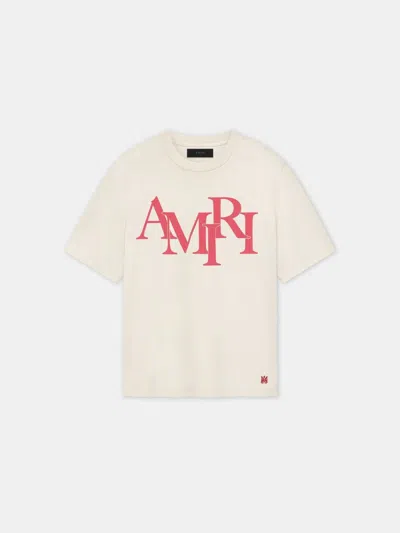 Amiri T-shirts & Tops In Birch