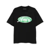 Amiri Mens Black Oval Short-sleeves Relaxed-fit Cotton-jersey T-shirt In Black