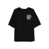 Amiri Mens Black Hollywood Oversized Cotton-jersey T-shirt Xl In Black