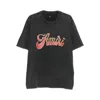Amiri Groovy Logo-print Cotton-jersey T-shirt In Black