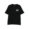 Amiri Mens Neon Lights Graphic-print Cotton T-shirt Black Xl In Black