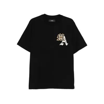 Amiri Cotton T-shirt In Black