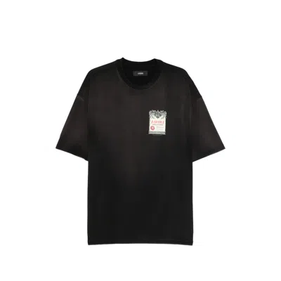 Amiri Hollywood Oversize Graphic T-shirt In Black