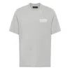 Amiri Bones Stacked Cotton T-shirt In Grey