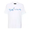 Amiri Logo-print Cotton T-shirt In White