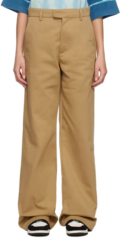 Amiri Tan Baggy Work Trousers
