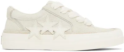 AMIRI TAUPE SUNSET SKATE LOW SNEAKERS